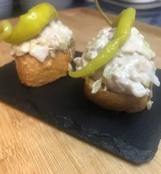 Ensaladilla de pollo con pipara