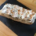 Tapa de jamón batido